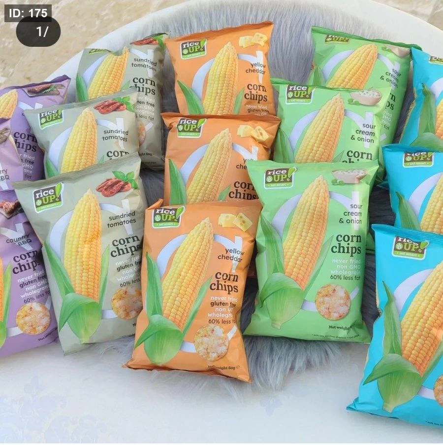 شيبس رقائق الذرة المخبوزة قليل السعرات