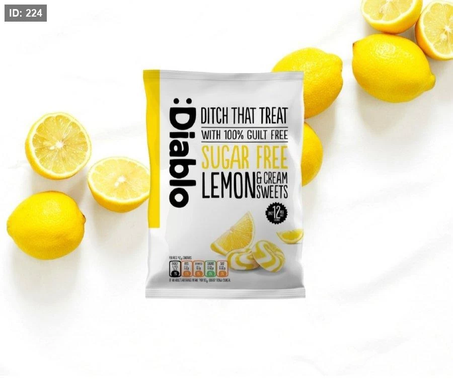 كيس مصاص  ليمون بدون سكر