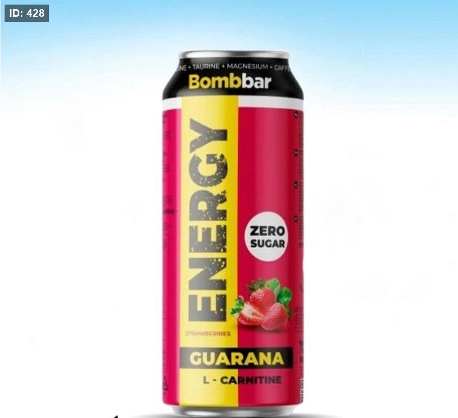 مشروب طاقة GUARANA الكارنتين بطعم التوت غني بالمغنيسيوم والكافيين والتورين بدون سكر مضاف450مل