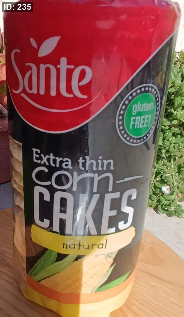 سانتي كورن كيك بدون جلوتين 120غم