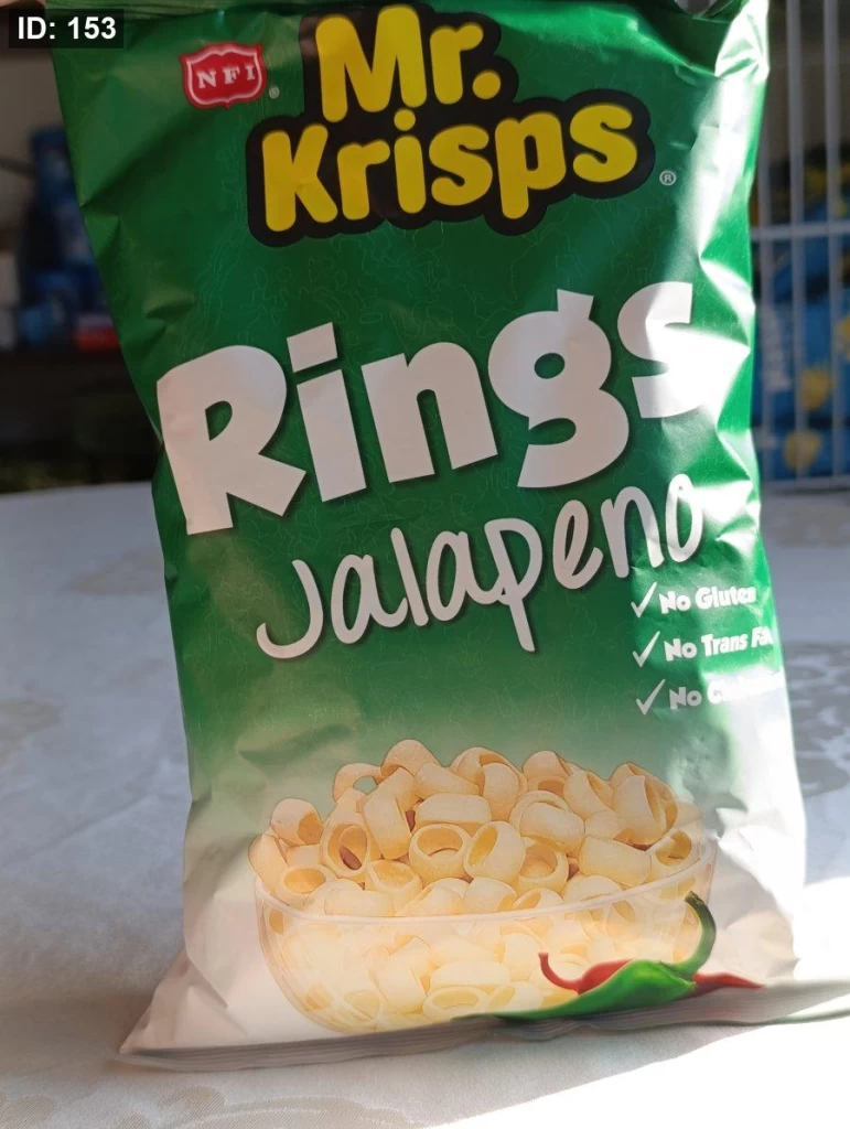 شيبس حلقات البطاطا الصحية غير مقلي 80غم